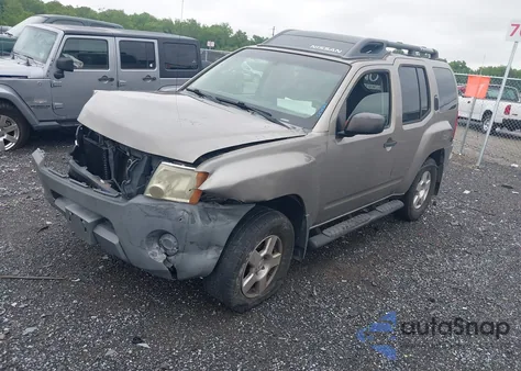 2008 Nissan Xterra S z USA, uszkodzony, nr VIN 5N1AN08W18C540252